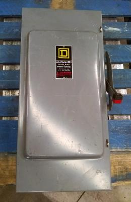 Square D Company Cat. No. H-364 Heavy Duty Safety Switch 