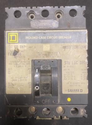 Square D FA36060 Series 2 Circuit Breaker