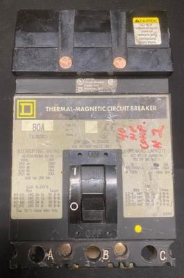 Square D FA36080 Series 2 Circuit Breaker