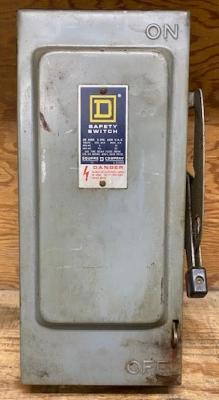 Square D H-361 Series E1 Safety Switch