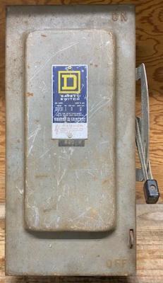 Square D H362 Series D Enclosed Safety Switch