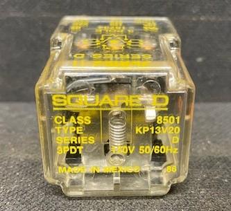 Square D KP13V20 Series D AC120V Power Relay
