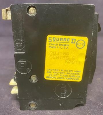 Square D QO3100 3-Pole Circuit Breaker