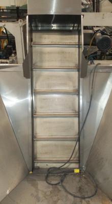 Stainless Steel Hopper Elevator Cleated belt