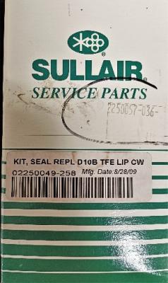 Seal Kit Box Data View Sullair 02250049-258 Shaft Seal Kit Replacement