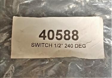 Temperature Switch Data Plate View Sullair 40588 Temperature Switch