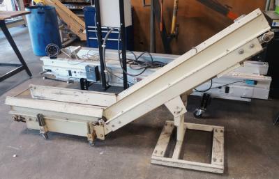 TEC Flat to Incline Conveyor side veiw