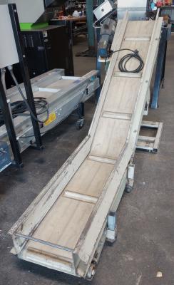 TEC Flat to Incline Conveyor belt view