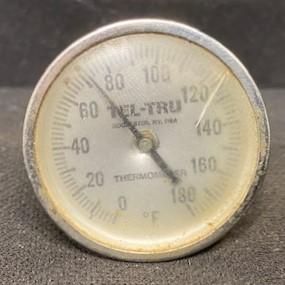 Tel-Tru Unknown Model 0-180º F Thermometer