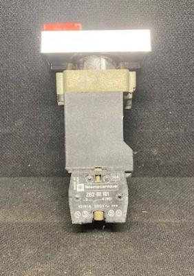 Telemecanique ZB2-BE101/ZB2-BE102 Contact Blocks on Pilot Light with On/Off Switch