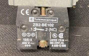 Telemecanique ZB2-BE102 Contact Block