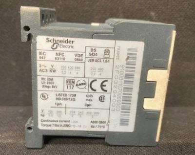 Telemecanique-Square D-Schneider Electric LC1K09 Miniature Contactor