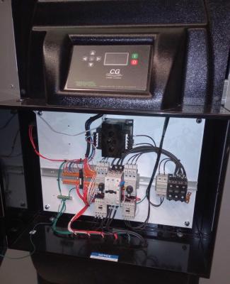 Temptek CGD-15A-FC chiller electrical controls