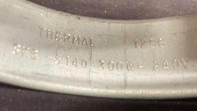 Thermal Corporation SKB-5140-300W-240V Band Heater