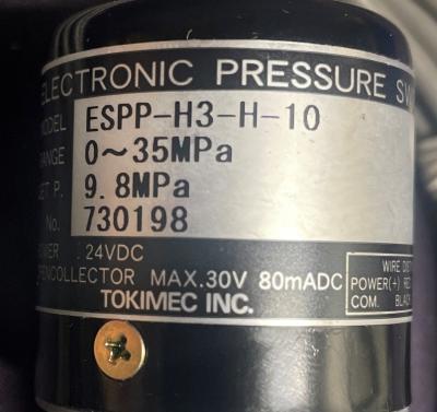 Tokimec inc. electric pressure switch Data