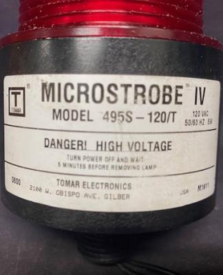 Tomar 495S-120/T Microstrobe IV Location Light | Garden City Plastics