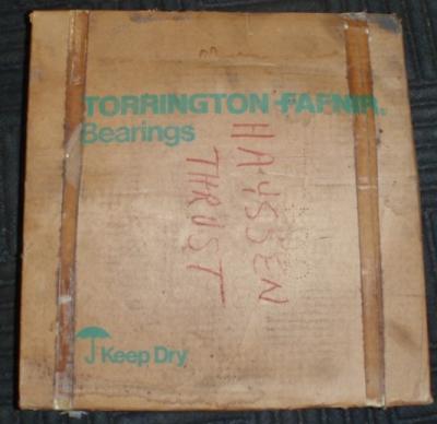 Torrington 60TP127, 6" Bore  Cylindrical Roller Thrust Bearing 