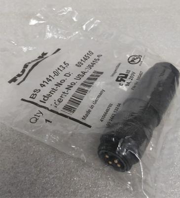 Turck BS4141-013,5 4 pin male plug