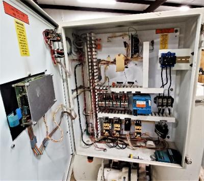 Control Cabinet View Una-Dyn DHD-6 HP Dehumidifying hopper dryer