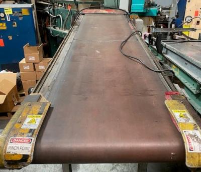 Unknown Brand 8' Flat Belt Conveyor