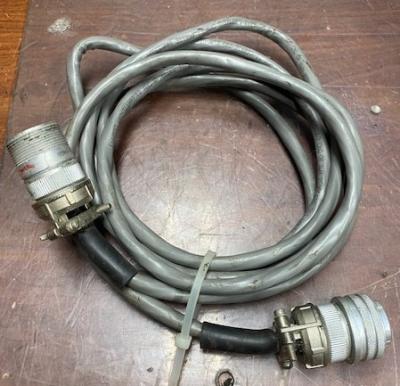 Unknown Brand E106583 (02-31199) 300V Power Cable with Amphenol 17 Pin Plugs