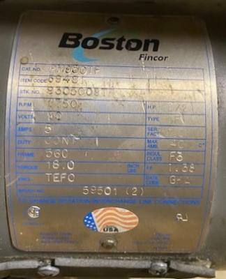 Unknown Brand Unknown Model 11' Incline Belt Conveyor