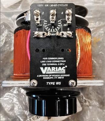 Variac Type W5 Adjustable Autotransformer