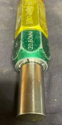 Vermont Gage Unknown Model Class ZZ 20.60mmx20.70mm Go-NoGo Gauge