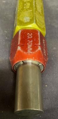 Vermont Gage Unknown Model Class ZZ 20.60mmx20.70mm Go-NoGo Gauge