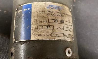 Vickers 793-889 Solenoid Valve and Unknown Manufacturer and Model Solenoid Valve