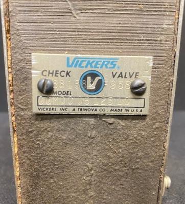 Vickers CGMDC0612510 Hydraulic Valve