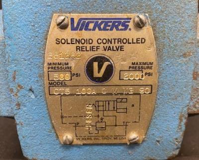 Vickers CT5 100A C M WB 90 Hydraulic Valve