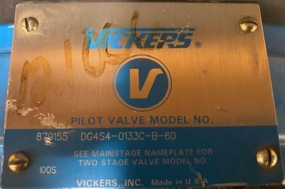 Vickers DG4S4-0133C-B-60 Hydraulic Pilot Valve