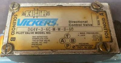 Vickers DG4V-3-6C-M-W-B-40 Hydraulic Direction Control Valve