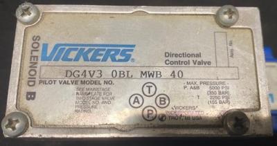 Vickers DG4V3 0BL MWB 40 Hydraulic Valve