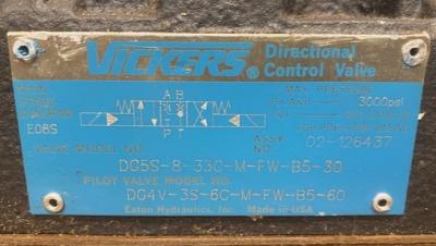 Vickers DG5S-8-33C-M-FW-B5-30 Hydraulic Valve