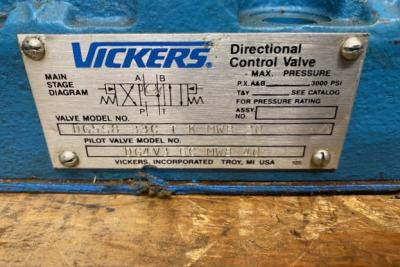 Vickers DG5S8 33C T K MWB 20 Hydraulic Valve