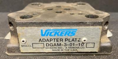 Vickers DGAM-3-01-10 Hydraulic Valve Adapter Plate