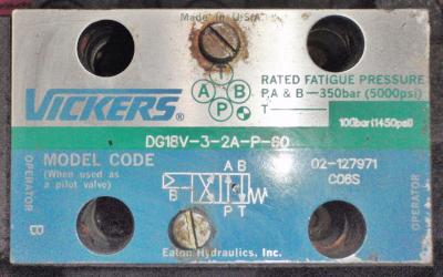 Vickers Directional Control Valve DG19S-8-2A-P-30