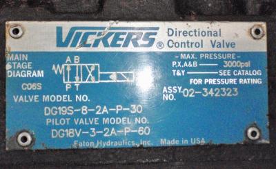 Vickers Directional Control Valve DG19S-8-2A-P-30