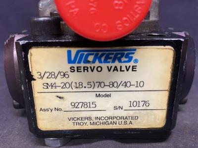 Vickers SM4-20(18.5)70-80/40-10 Servo Valve