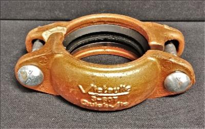 Victaulic QuickVic VL030607PE0 Grooved Rigid Coupling Copper Pipe