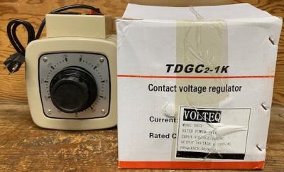 Volteq TDGC2 Contact Voltage Regulator
