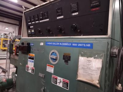 Uniloy 5835 blow molding machine heat controls