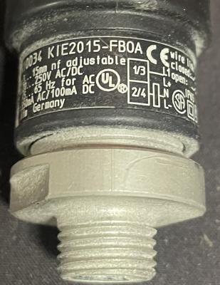 ifm efector Proximity Switch Data