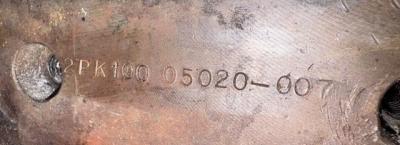 Bekum 2x100mm info stamp