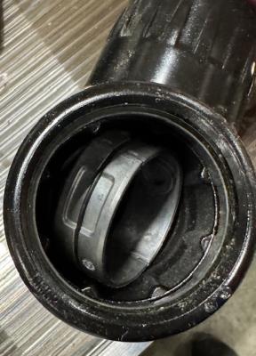 Transair 3in 90degree elbow pipe connector inside