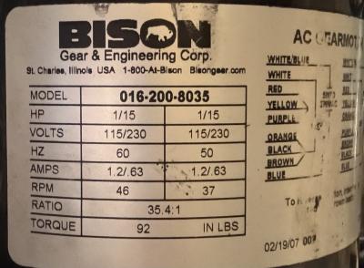motor info