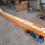 EMI 1/3hp 20 foot flat to incline conveyor flat end