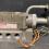 Numatics 152RS100J Pneumatic Regulator Valve on Manifold with Gauge